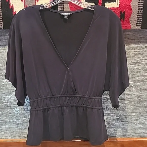 Lucky Brand black top NWOT - Picture 1 of 9
